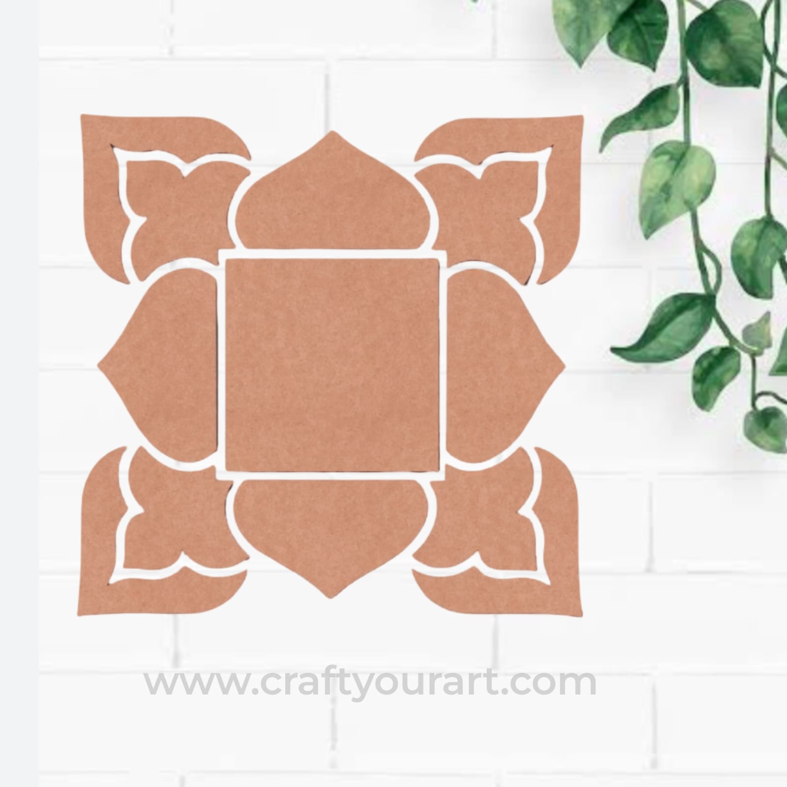 Rangoli Cutout MDF Design 8