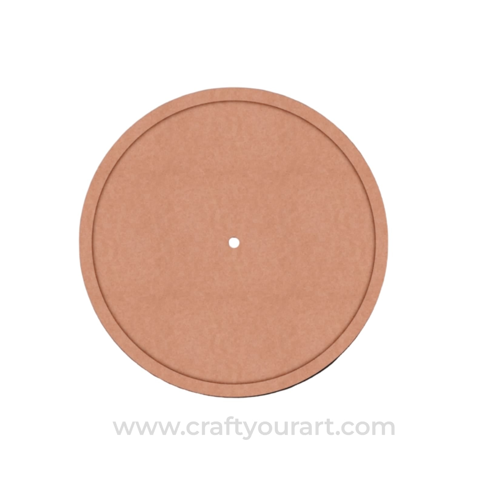 Round Clock MDF Design 5