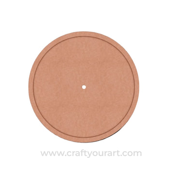 Round Clock MDF Design 5