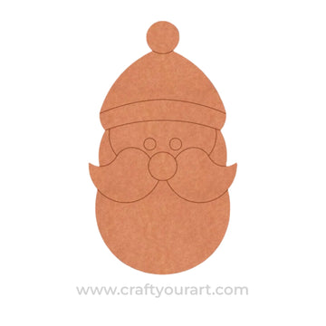 Santa Claus Christmas Pre Marked MDF Design 13