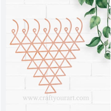 Saraswati Yantra Cutout MDF Design 11