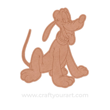 Scooby Dooby Doo Dog Pre Marked MDF Design 3