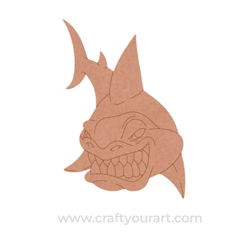 Shark Pre Marked MDF Design 1
