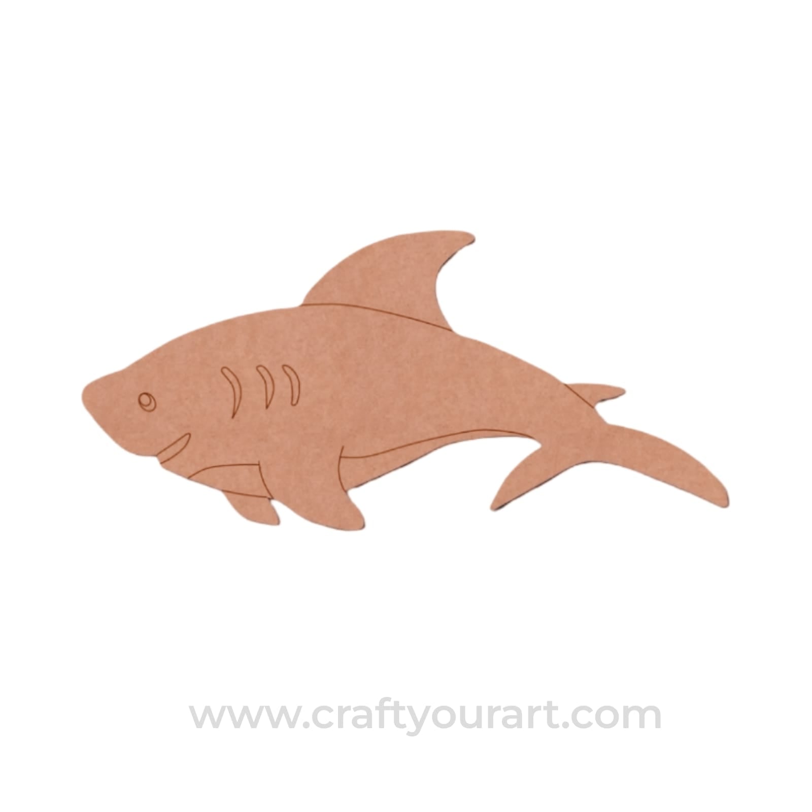 Shark Pre Marked MDF Design 2