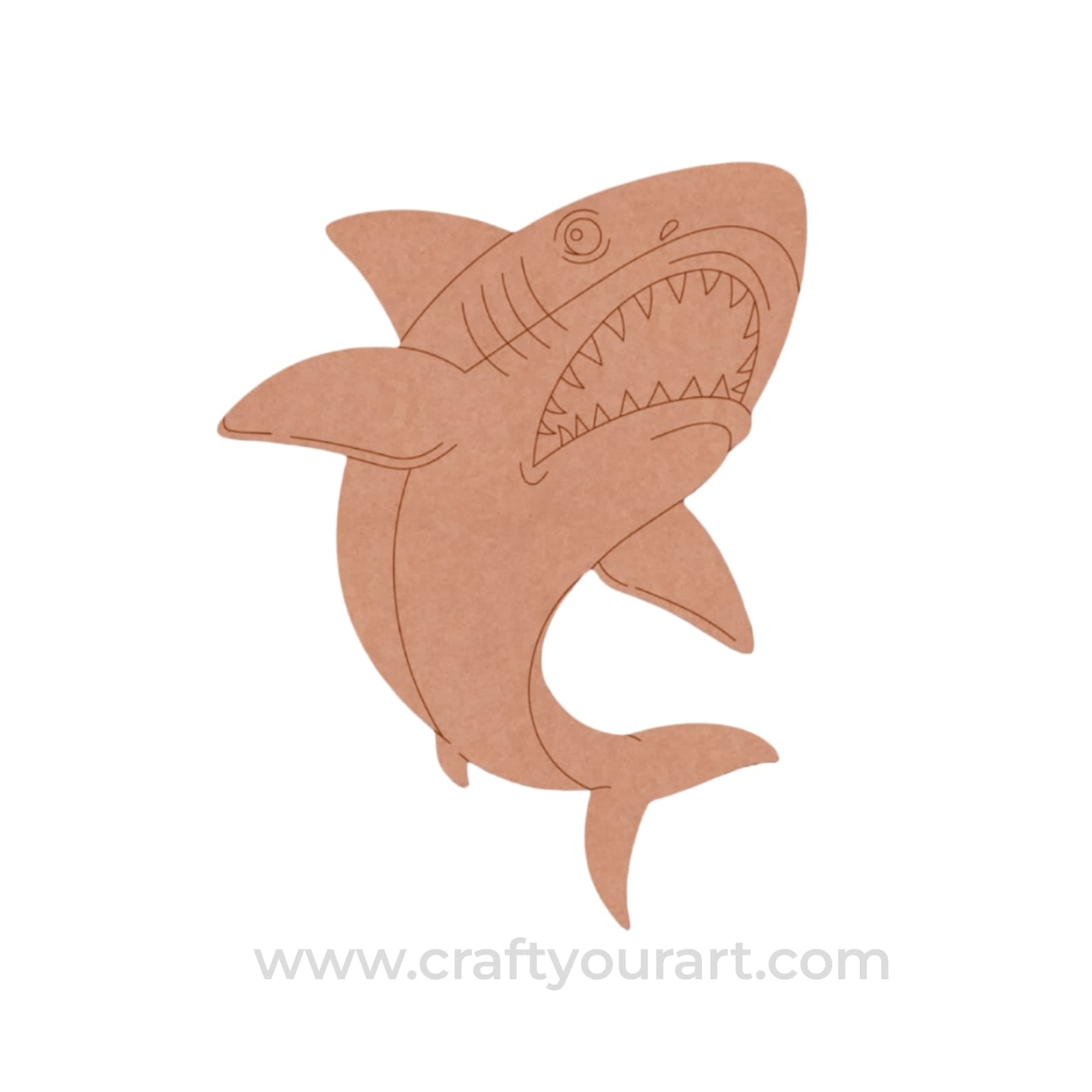 Shark Pre Marked MDF Design 3