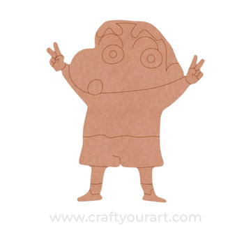 Shinchan Pre Marked MDF Design 1