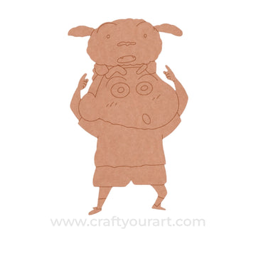 Shinchan Pre Marked MDF Design 2