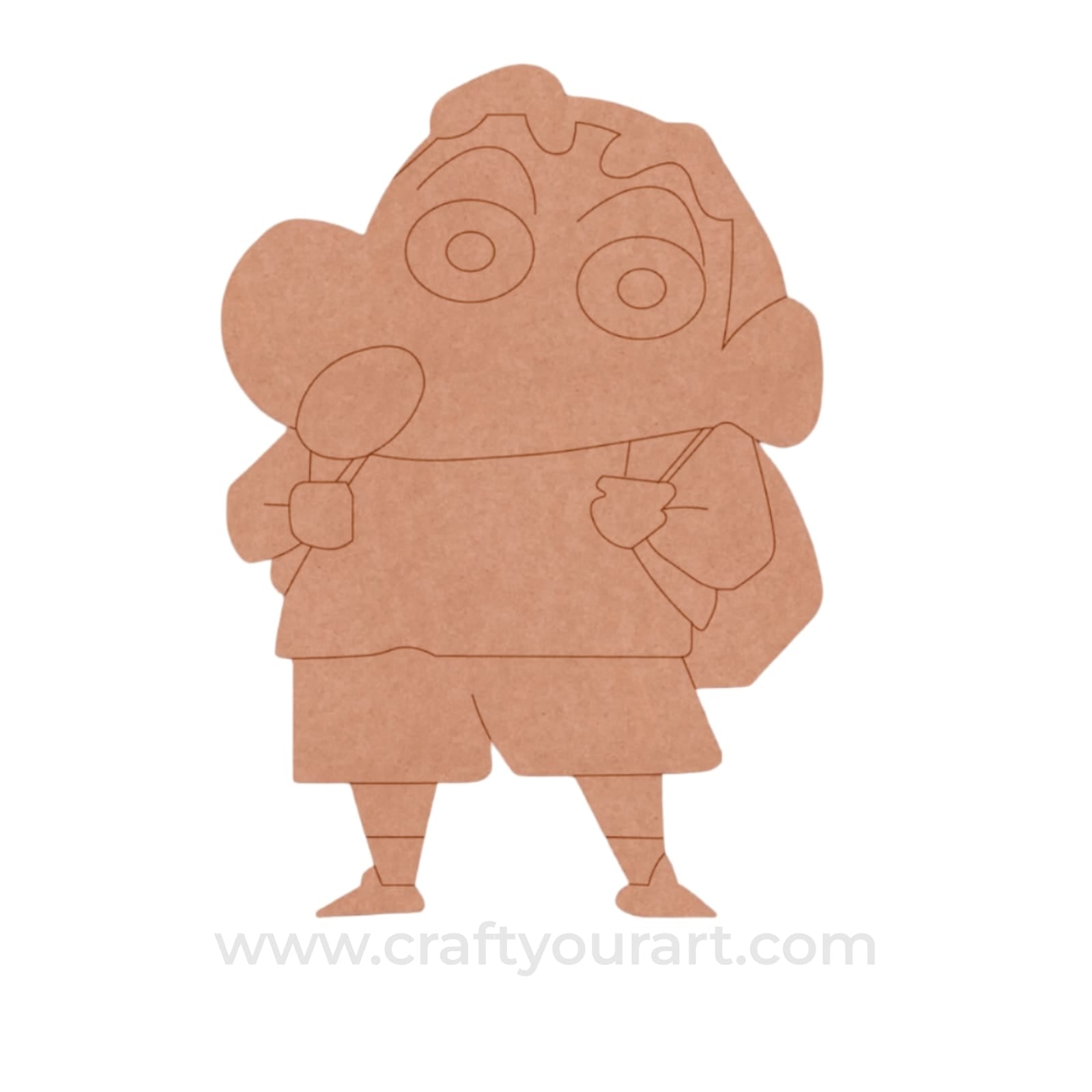 Shinchan Pre Marked MDF Design 4