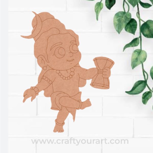 Shiv Ji Pre Marked MDF Design 1