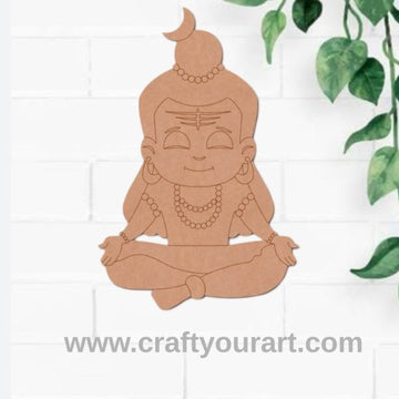 Shiv Ji Pre Marked MDF Design 6