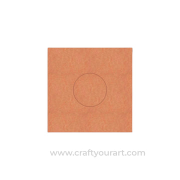 Square Diya Tealight Holder MDF Design 1