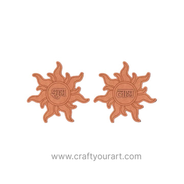 Surya Shubh Labh Pre Marked Base MDF Design 19