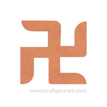 Swastik Cutout MDF Design 3