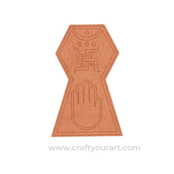 Swastik Pre Marked Base MDF Design 4