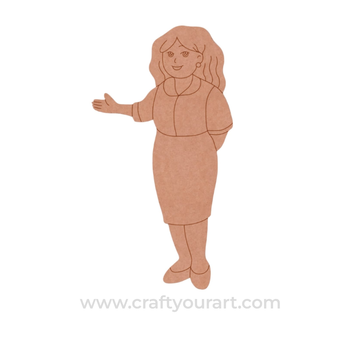 Teacher Pre Marked MDF Design 4