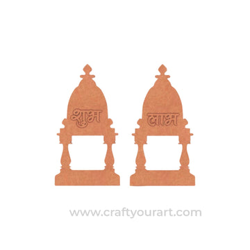 Temple Shubh Labh Base MDF Design 88