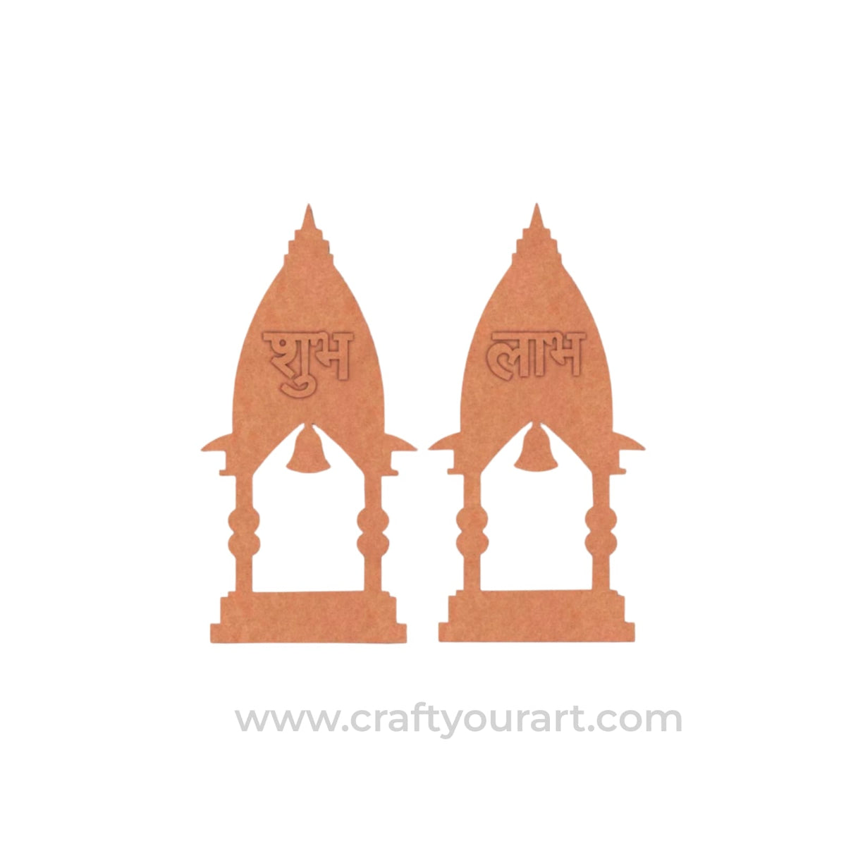 Temple Shubh Labh Base MDF Design 89