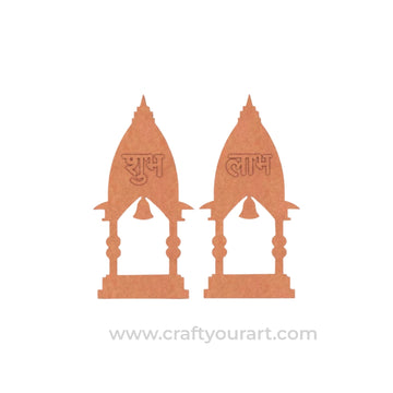 Temple Shubh Labh Base MDF Design 89