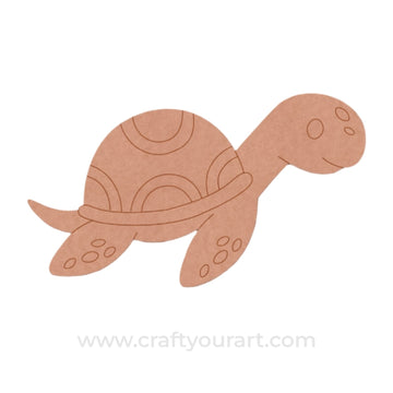 Turtle Pre Marked MDF Design 1