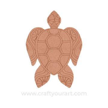 Turtle Pre Marked MDF Design 2