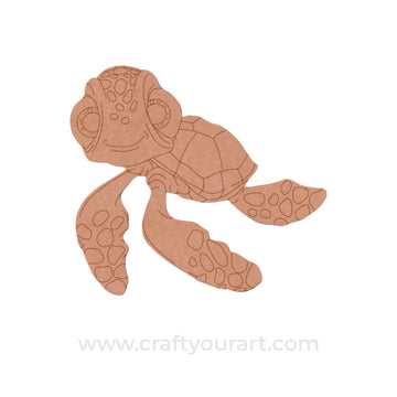 Turtle Pre Marked MDF Design 3
