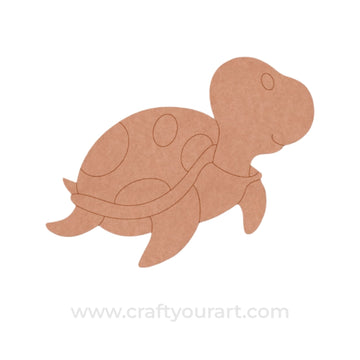 Turtle Pre Marked MDF Design 8