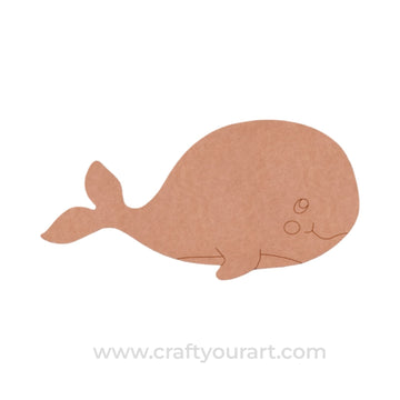 Whale Pre Marked MDF Design 2