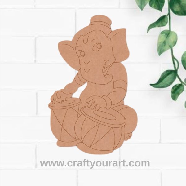 Ganesha Pre Marked MDF Design 31