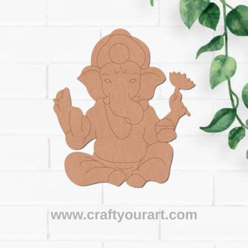 Ganesha Pre Marked MDF Design 53