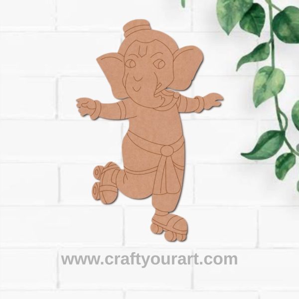 Ganesha Pre Marked MDF Design 34