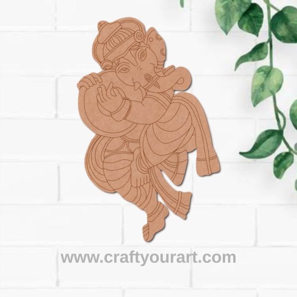 Ganesha Pre Marked MDF Design 2