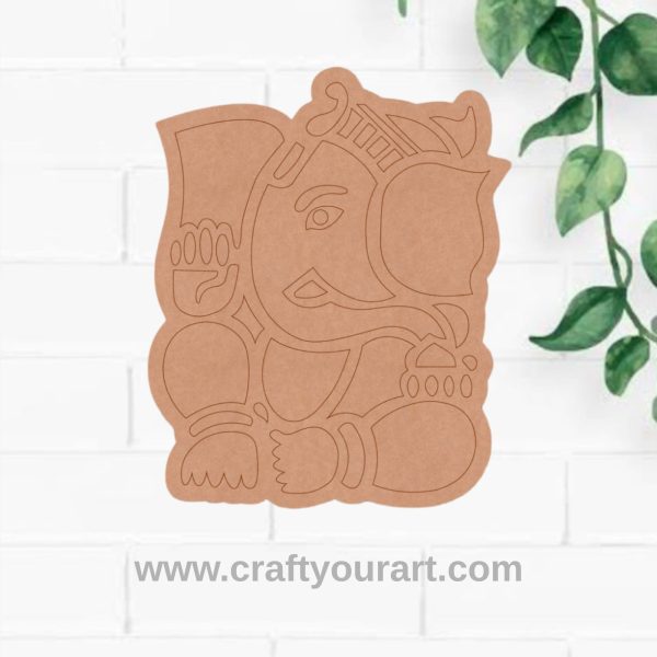 Ganesha Pre Marked MDF Design 52