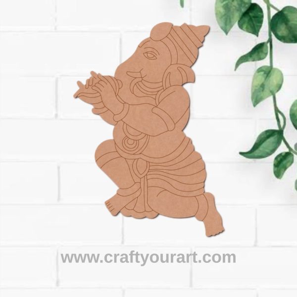 Ganesha Pre Marked MDF Design 51