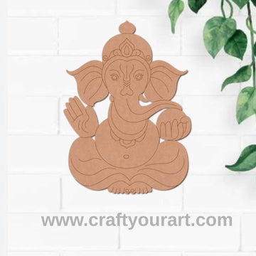 Ganesha Pre Marked MDF Design 27