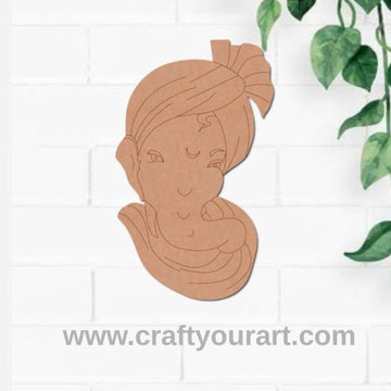 Ganesha Pre Marked MDF Design 25