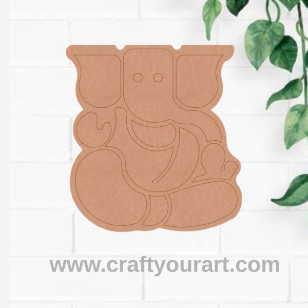 Ganesha Pre Marked MDF Design 42