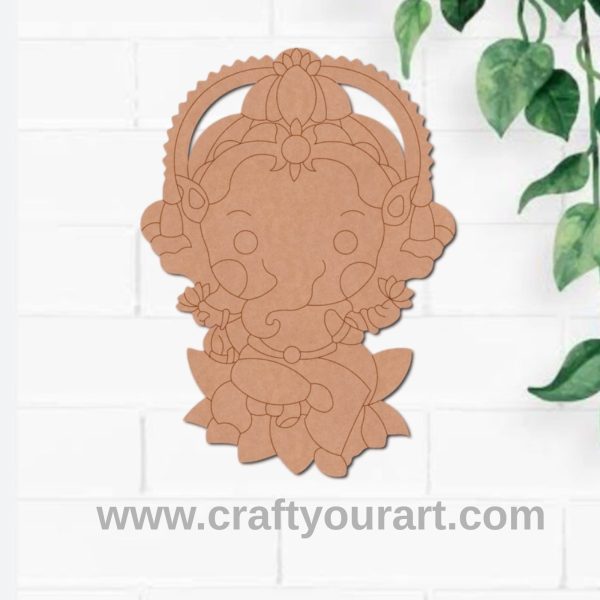 Ganesha Pre Marked MDF Design 32