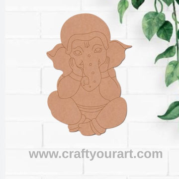 Ganesha Pre Marked MDF Design 33