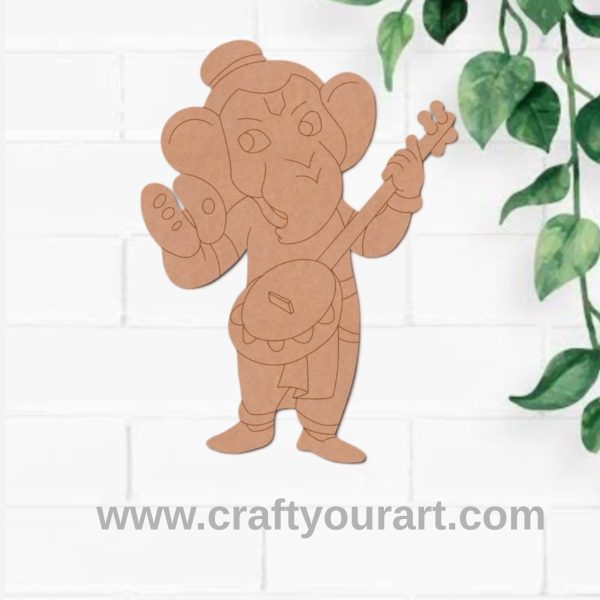 Ganesha Pre Marked MDF Design 49