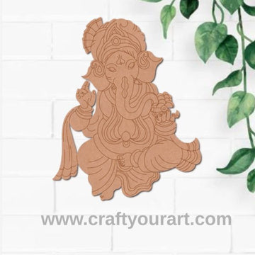 Ganesha Pre Marked MDF Design 22