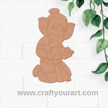 Ganesha Pre Marked MDF Design 48