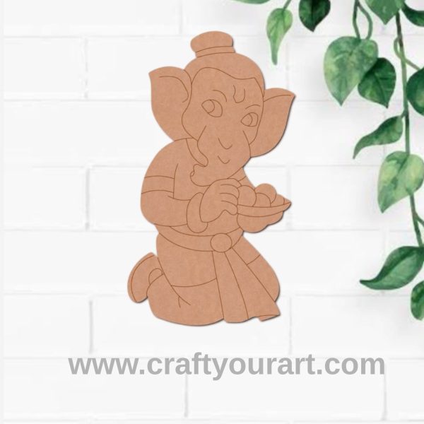 Ganesha Pre Marked MDF Design 48