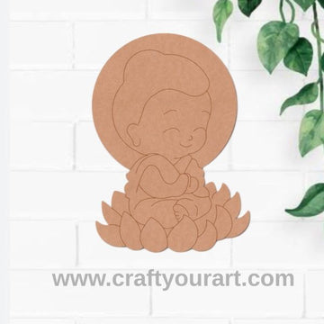Buddha Pre Marked MDF Design 5
