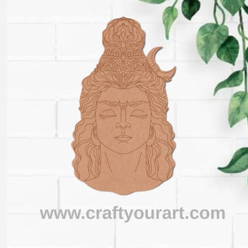 Shiv Ji Pre Marked MDF Design 5