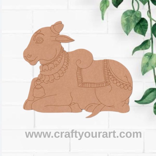 Pichwai Cow Pre Marked MDF Design 5