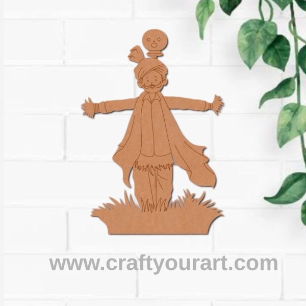 Scarecrow Pre Marked MDF Design 13
