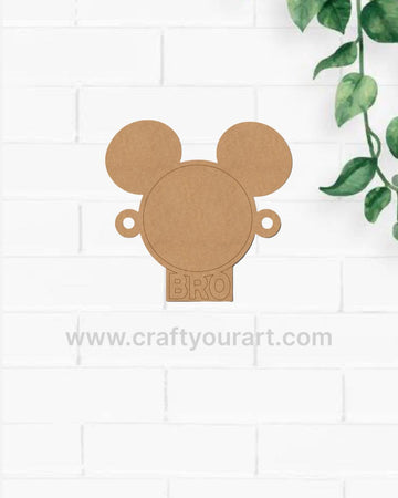Premium MDF Rakhi bases for DIY Rakhi making 13