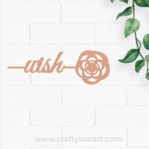 Bookmark MDF Design 40