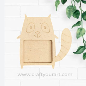 Cat Mini Photo Frame MDF Design 1