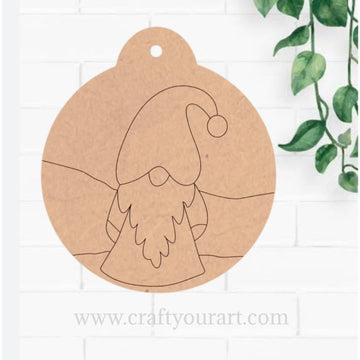 Christmas Hanging Santa Pre Marked Design 120